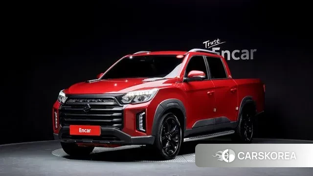 Ssangyong The New Rexton Sports Cannes 2022 Красный из Кореи