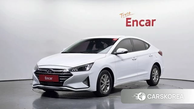 Hyundai The New Avante AD 2019 Белый из Кореи