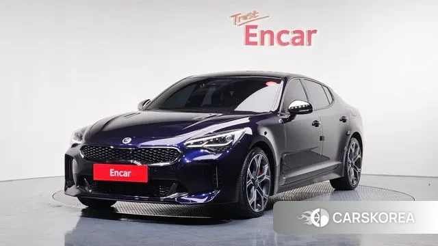 Kia Stinger 2018 Синий из Кореи