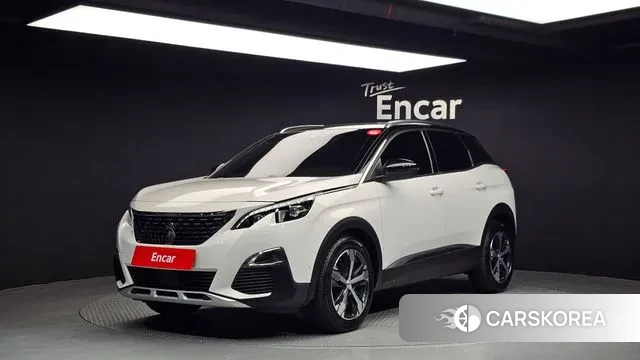 Peugeot 3008 second generation 2019 Белый из Кореи