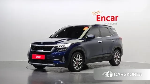 Kia Seltos 2021 Синий из Кореи