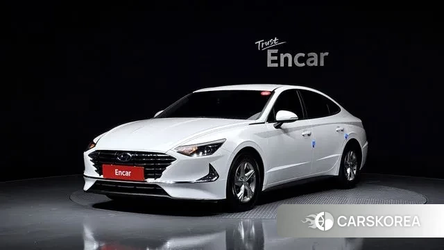 Hyundai Sonata (DN8) 2019 Белый из Кореи