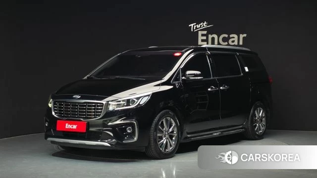 Kia The New Carnival 2019 Черный из Кореи