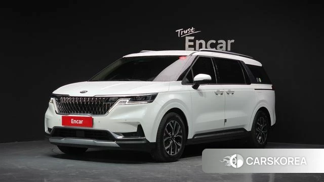 Kia Carnival 4th generation 2021 Белый из Кореи