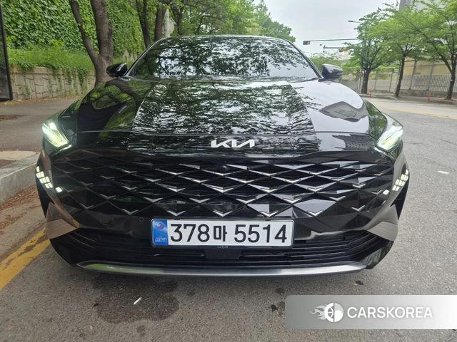 Kia K8 2022 Черный из Кореи