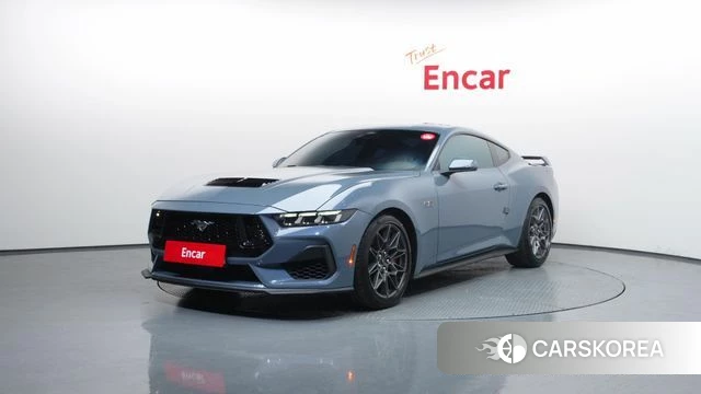 Ford Mustang 7th Generation 2024 Светло-серебряный цвет из Кореи