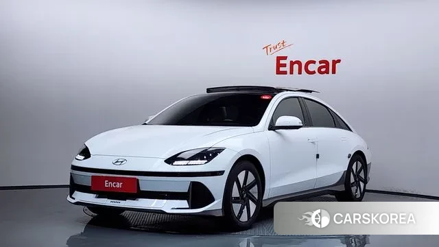 Hyundai Ionic 6 2023 Белый из Кореи