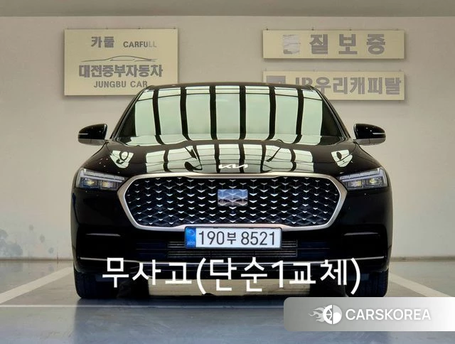 Kia The New K9 2nd generation 2021 Черный из Кореи