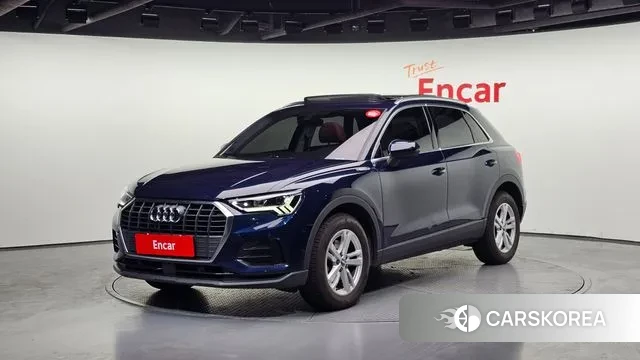 Audi Q3 (F3) 2020 Синий из Кореи