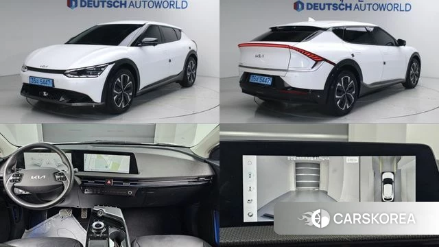 Kia EV6 2022 Белый из Кореи
