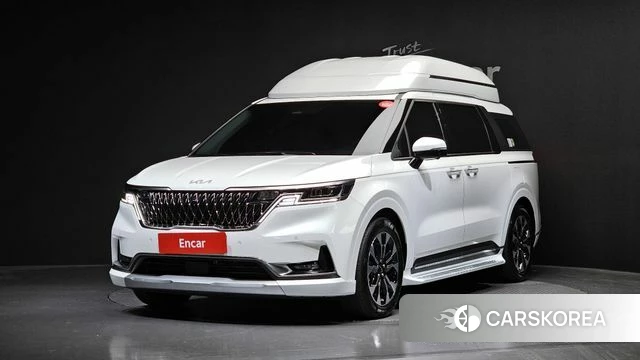 Kia Carnival 4th generation 2023 Белый из Кореи