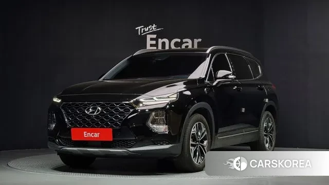 Hyundai Santa Fe TM 2018 Черный из Кореи