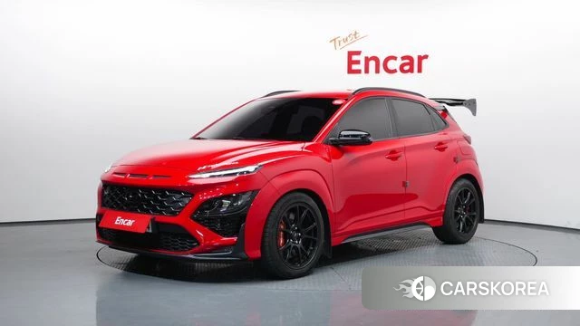 Hyundai The New Kona 2021 Красный из Кореи