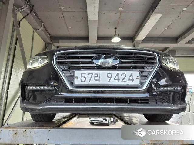 Hyundai Grandeur IG 2018 Черный из Кореи