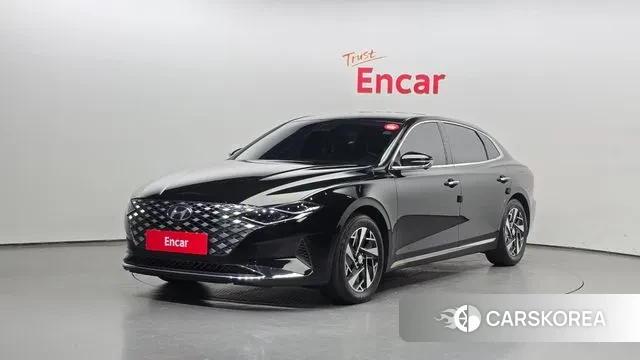 Hyundai The New Grandeur IG Hybrid 2021 Черный из Кореи