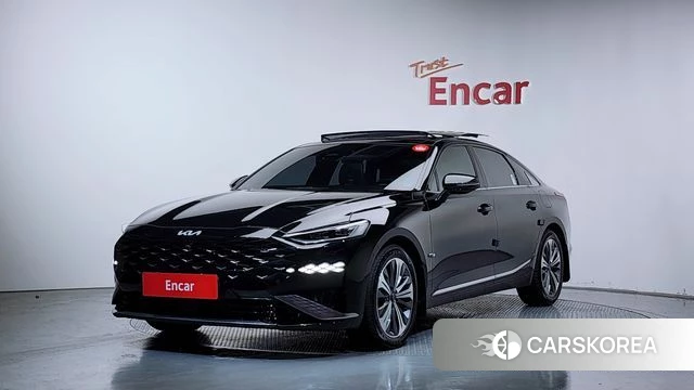 Kia K8 Hybrid 2024 Черный из Кореи