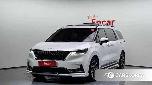 Kia Carnival 4th generation 2021 Белый из Кореи