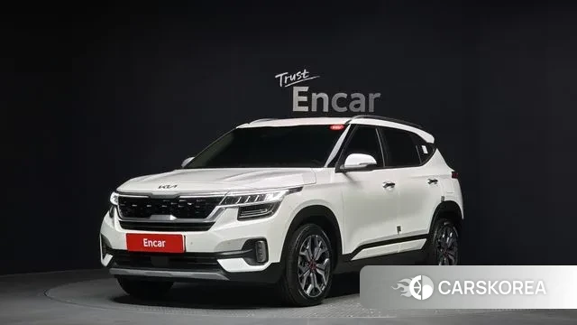 Kia Seltos 2021 Белый из Кореи