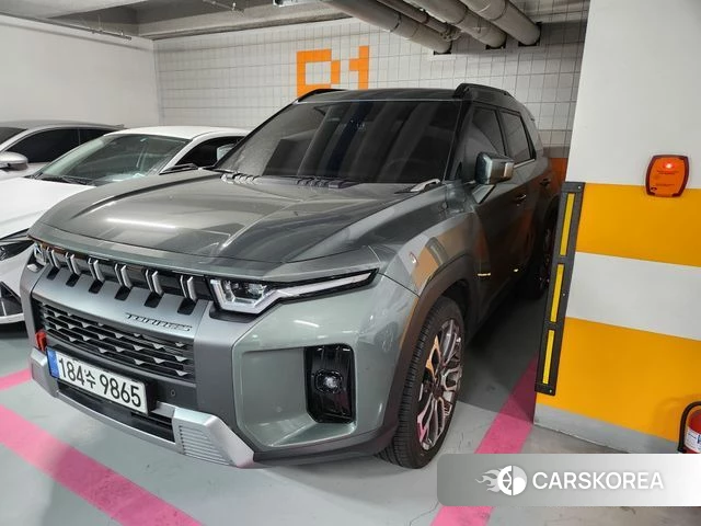 Ssangyong Torres 2024 Зеленый из Кореи