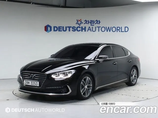 Hyundai Grandeur IG 2018 Черный из Кореи