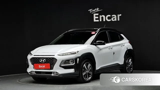 Hyundai Kona 2018 Белый из Кореи