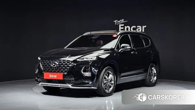 Hyundai Santa Fe TM 2019 Черный из Кореи