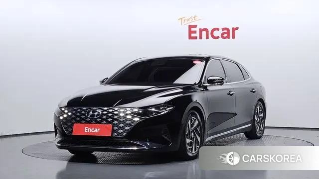 Hyundai The New Grandeur IG Hybrid 2020 Черный из Кореи