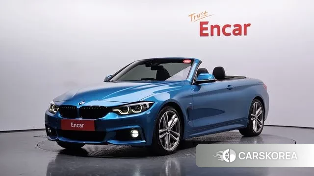 BMW 4 Series (F32) 2020 Синий из Кореи