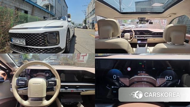 Hyundai Grandeur Hybrid (GN7) 2023 Белый из Кореи