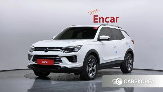 Ssangyong Beautiful Korando 2022 Белый из Кореи