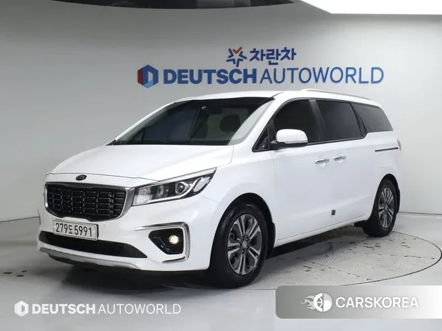 Kia The New Carnival 2020 Белый из Кореи