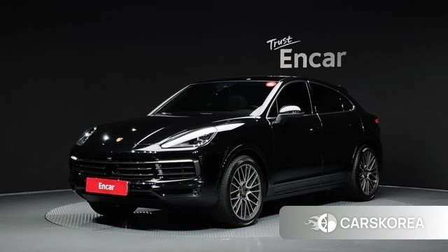 Porsche Cayenne (PO536) 2023 Черный из Кореи