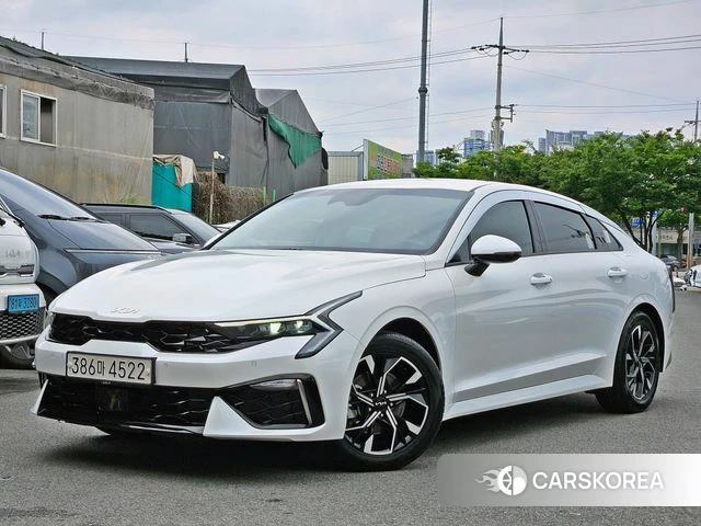 Kia The New K5 3rd generation 2024 Белый из Кореи