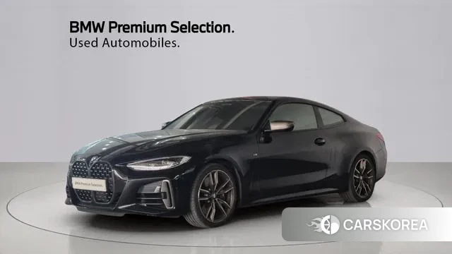 BMW 4 Series (G22) 2022 Черный из Кореи