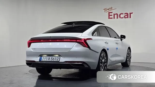 Kia K8 2022 Белый из Кореи