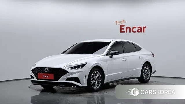 Hyundai Sonata (DN8) 2022 Белый из Кореи