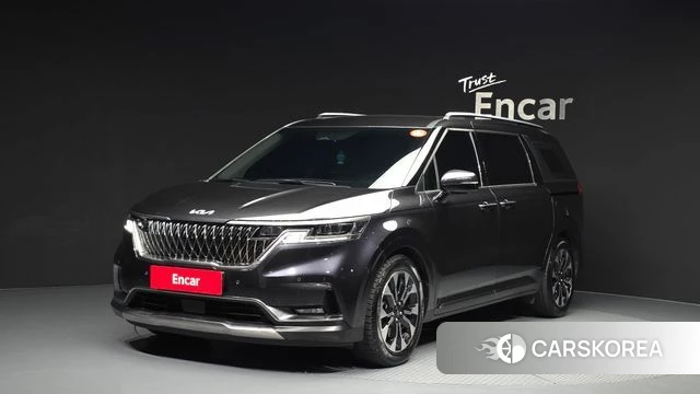 Kia Carnival 4th generation 2023 Серый из Кореи