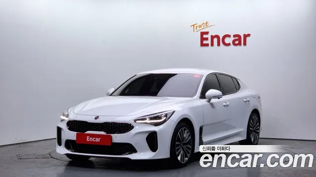 Kia Stinger 2018 Белый из Кореи