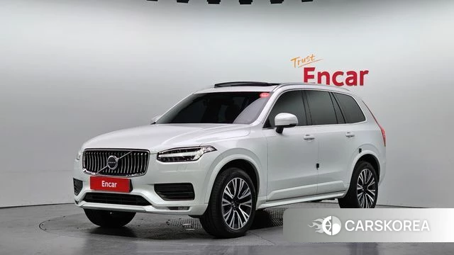 Volvo XC90 second Generation 2019 Белый из Кореи