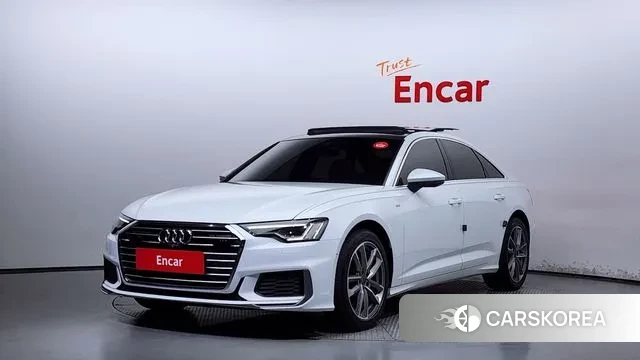 Audi A6 (C8) 2020 Белый из Кореи