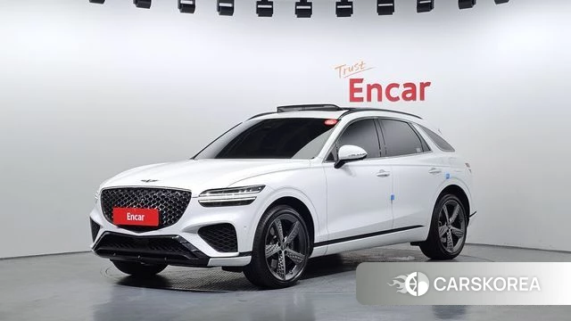 Genesis GV70 2021 Белый из Кореи