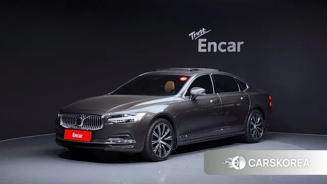 Volvo S90 2022 Серый из Кореи