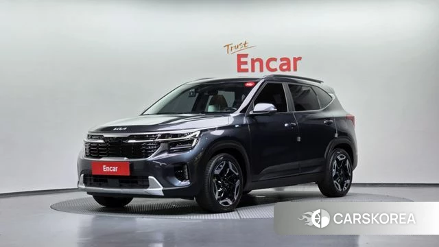 Kia The New Seltos 2022 Серый из Кореи