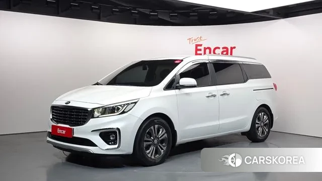 Kia The New Carnival 2018 Белый из Кореи