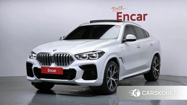 BMW X6 (G06) 2023 Белый из Кореи