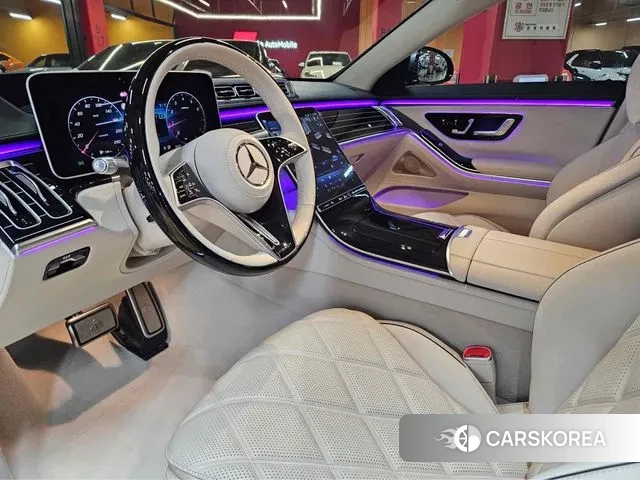 Mercedes-Benz S-Class W223 2024 Черный из Кореи