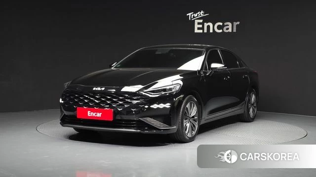 Kia K8 Hybrid 2022 Черный из Кореи