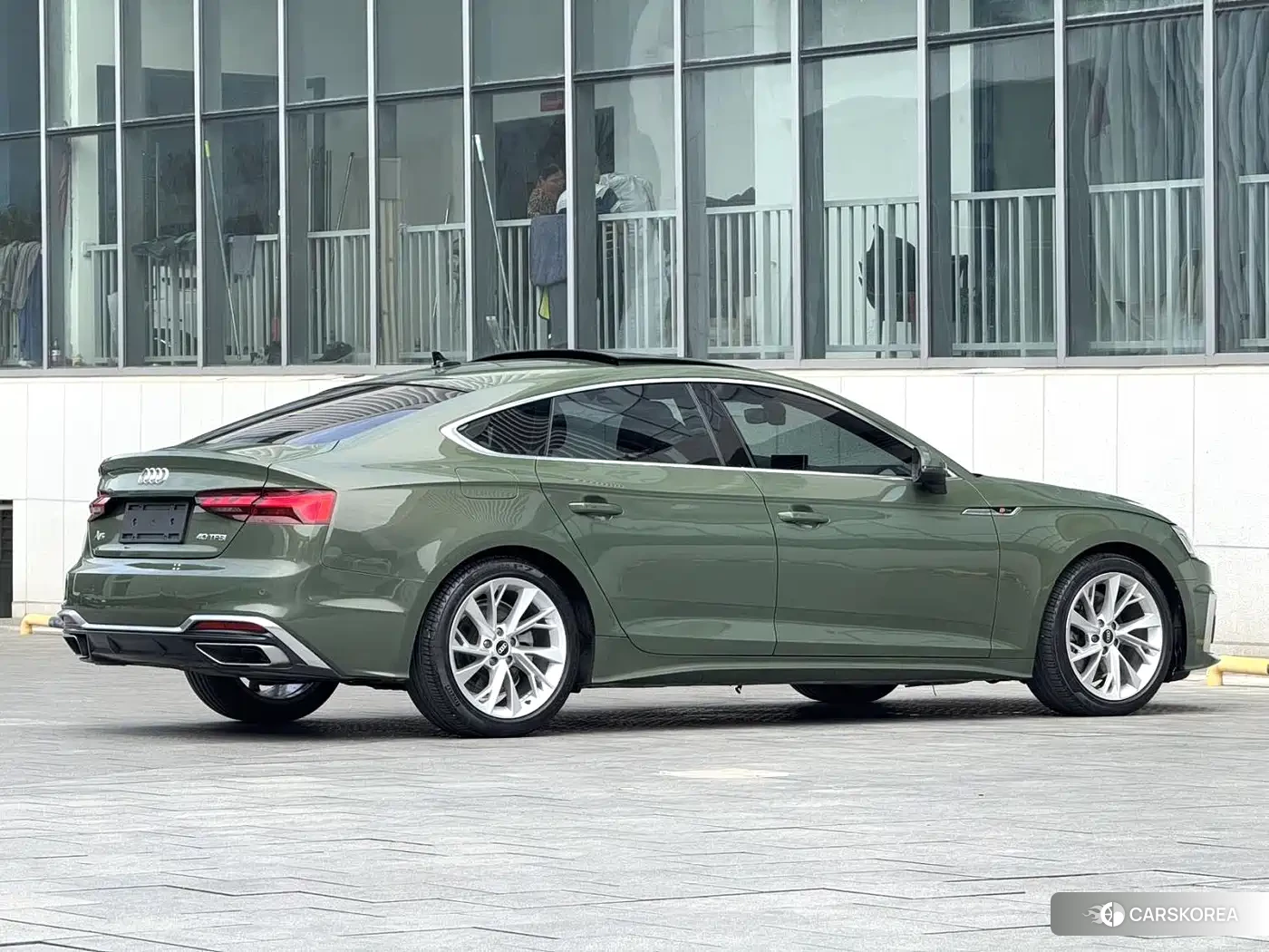 Audi A5 2020 Зеленый из Китая