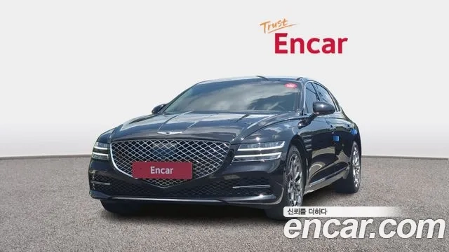 Genesis G80 (RG3) 2021 Черный из Кореи
