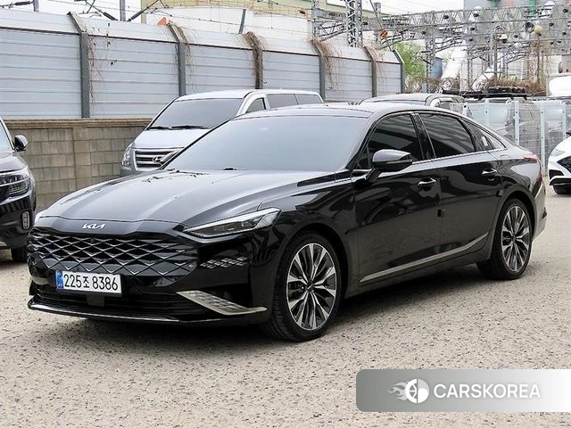 Kia K8 2021 Черный из Кореи